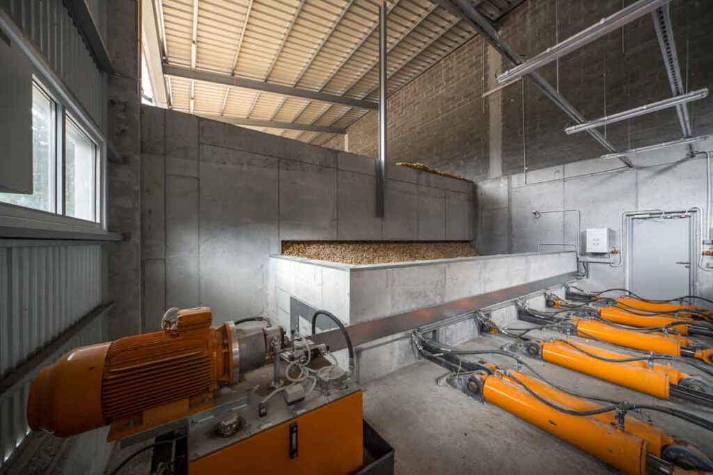 Heizzentrale Innenansicht